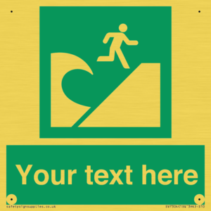 Custom Safe Condition Tsunami evacuation area